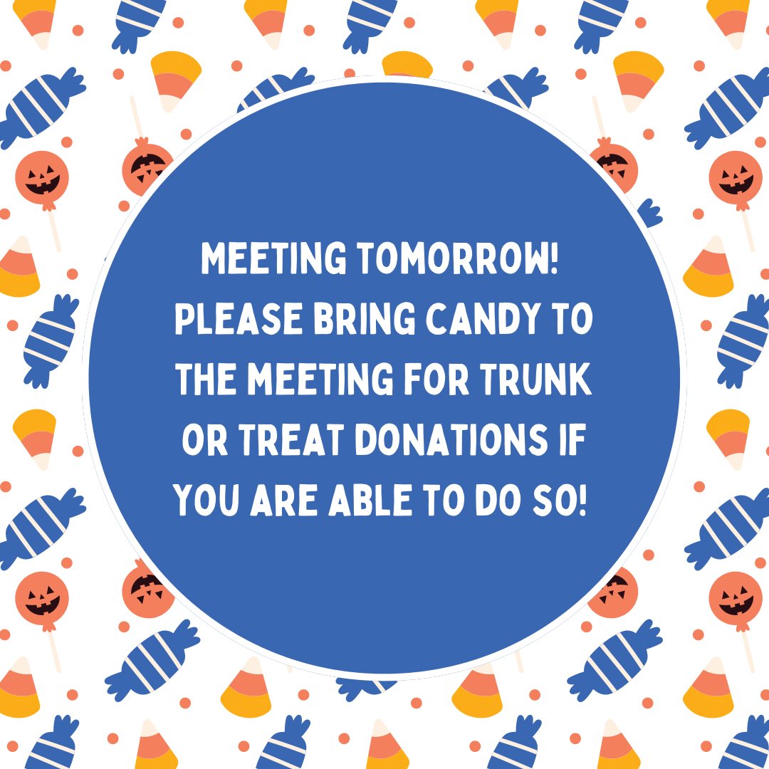 Tigers_Interact's tweet photo. Make sure to come to tomorrow’s meeting in C304! https://t.co/BLIgKdfldr