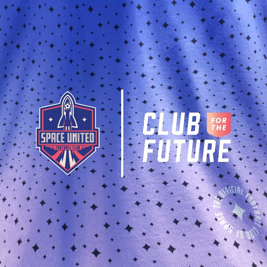 SpaceUnitedFC's tweet photo. A new future is coming 10.21.22.
#SpaceUnited #ClubforFuture #NewKit https://t.co/OB5upDYz3G