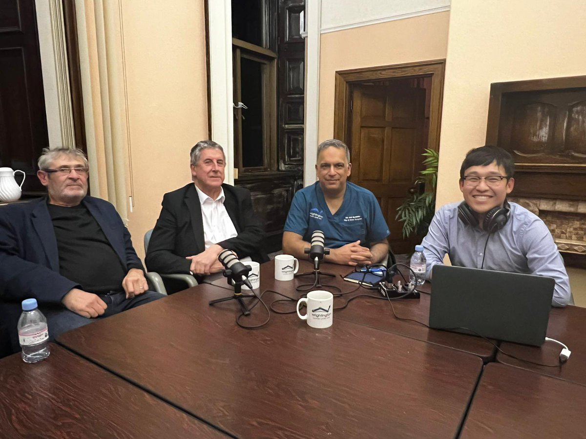 ignatiusliew's tweet photo. Thank you @BritishHip @anilgambhir9 @wrightington16 @WWLFellows @wrightingtonLLU @MartynPorter1 Professor Peter Kay for the opportunity to record the Wrightington legacy series #charnley #cement #lowfrictiontorquearthroplasty stay tune! @CambridgeHipDoc https://t.co/Rk4ZNolZGI