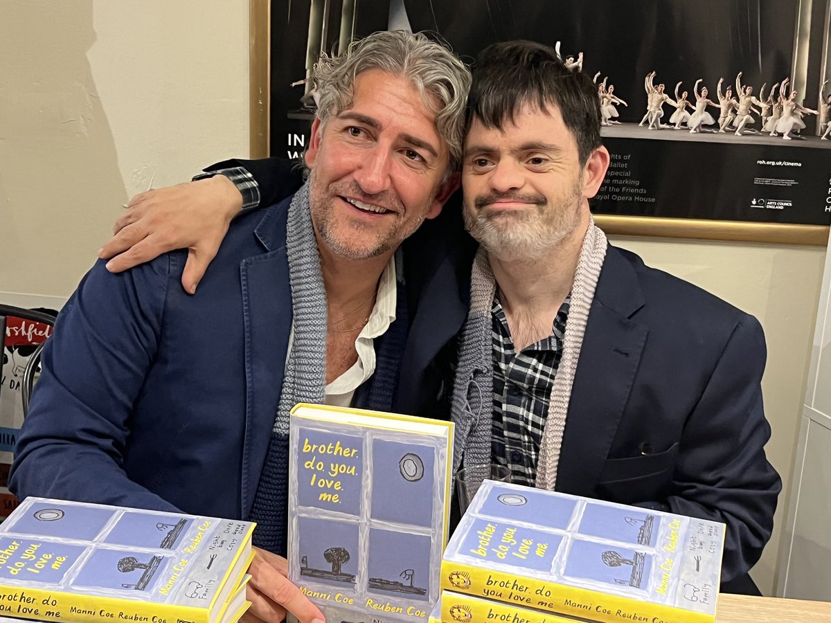 What an absolute honour to have hosted these gorgeous and brilliant brothers and their hugely important book, brother do you love me. Published @LittleToller Signed copies available from @Jaffeandneale Please read it and tell everyone about it!