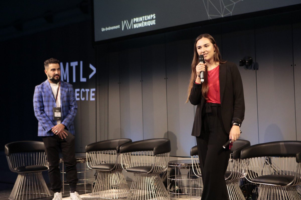 PN_MTL's tweet photo. Félicitations aux lauréats des #MTLTechAwards 🏆
- Prix de l’innovateur 🏆en chef du Québec ⚜️: Ferme d'Hiver présenté par le @Conseilinno_qc
- Prix de l’innovation 🌐internationale🏆 #NeguiniAshouri de @FemTherapeutics
- Prix #WomeninTechForGoods Acryliques Robotiques https://t.co/4TpVx1O3DJ