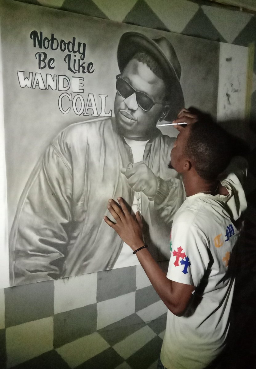 ChuksPencil's tweet photo. @wandecoal My art work of a great legend. @wandecoal  #passdem https://t.co/XYX8GzX1cd