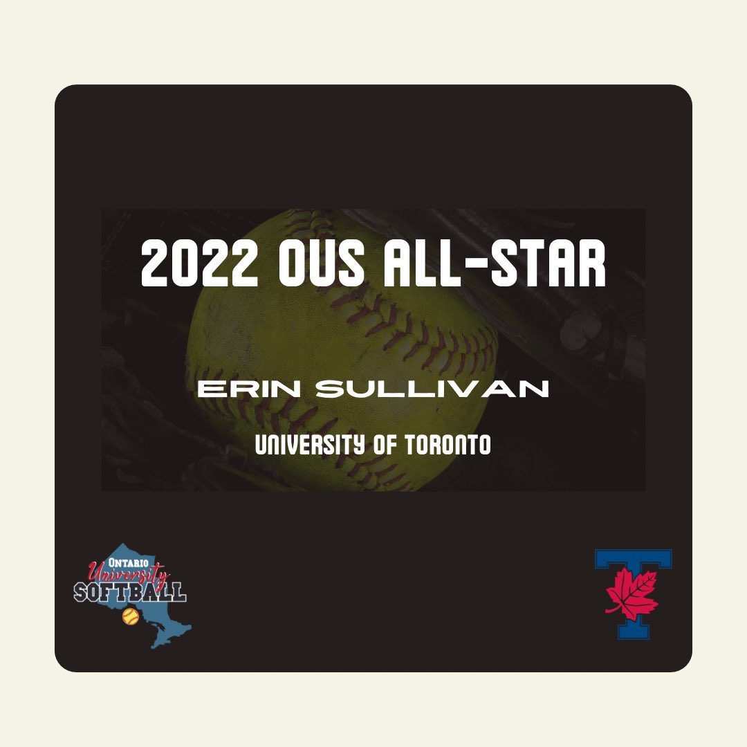 Ontario University Softball (@ous_softball) on Twitter photo FROM THE UNIVERSITY OF TORONTO
Amelia Collet & Erin Sullivan
<a href="/UofTsoftball/">Varsity Blues Softball</a> <a href="/Varsity_Blues/">U of T Varsity Blues</a>
#OUSallstars FROM THE UNIVERSITY OF TORONTO
Amelia Collet & Erin Sullivan
<a href="/UofTsoftball/">Varsity Blues Softball</a> <a href="/Varsity_Blues/">U of T Varsity Blues</a>
#OUSallstars