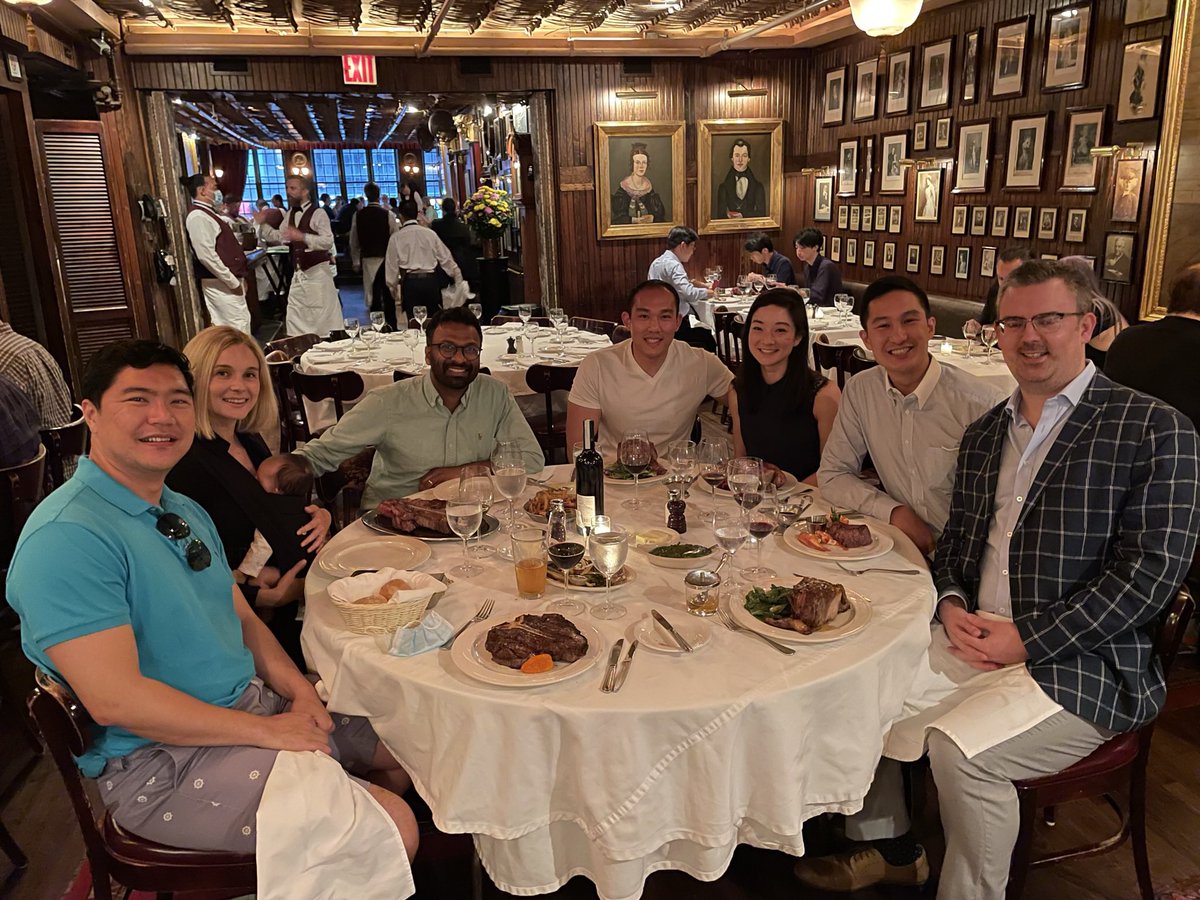 Excited to share our experience at MSKCC. Aside from an incredible education, having co-fellows is a huge plus. These guys are crazy smart, hard working, and above all else - kind, hilarious, and totally committed.. I learn from them every day. My NY family here!