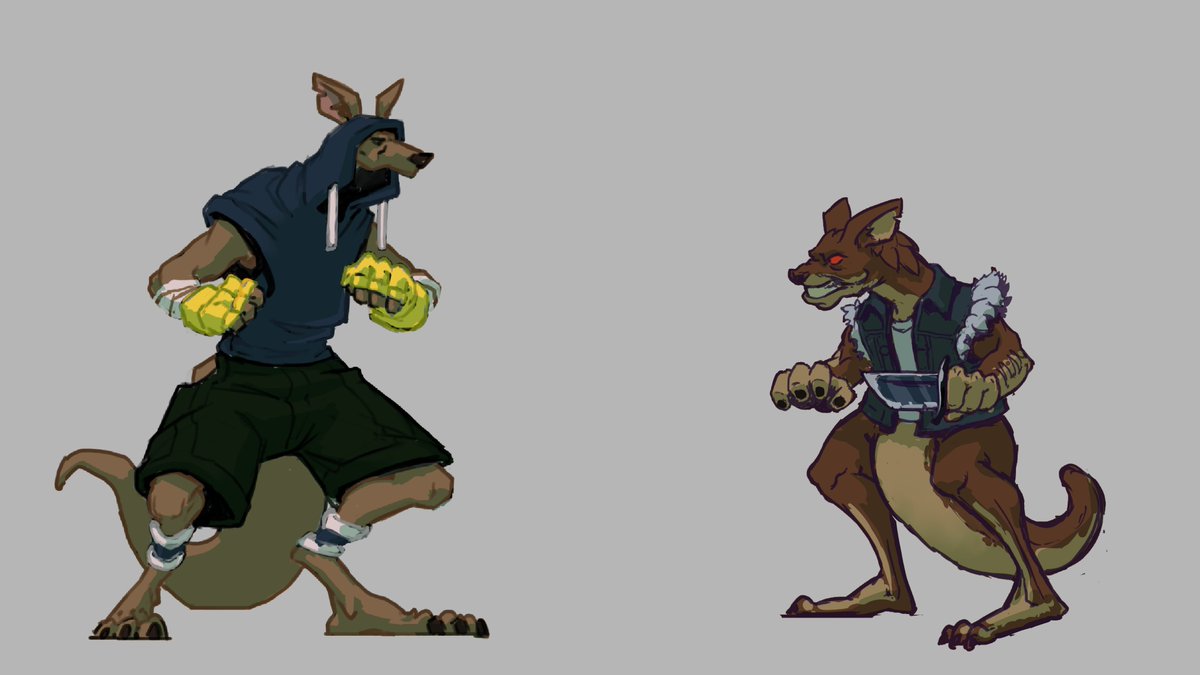 fungynft's tweet photo. Every hero needs a Villain! Every game an enemy! When the Roo's awakened, so did their biggest threat. Look at this enemy design from The Roo Awakening *Does not represent the final game*
#kangaroo #nft #nftcommunity #art #game #videogame #beatemup #marketplace #developer #enemy https://t.co/fzEQSrNsEs