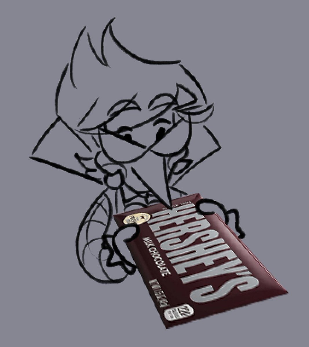 「You gib him chocolate  」|FlyingSnakeのイラスト