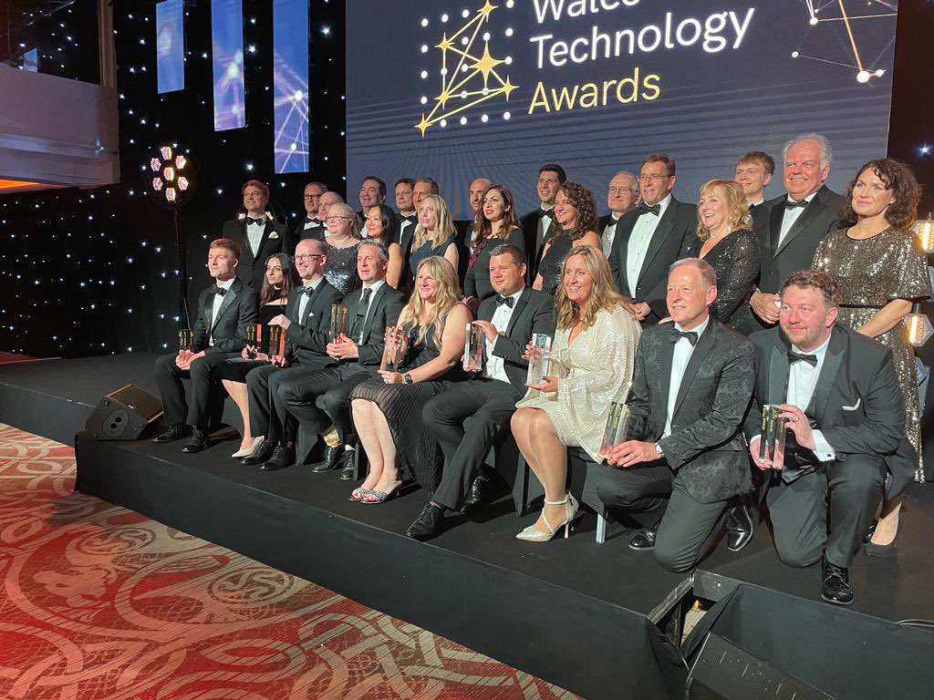 #Winners great evening at the  #WalesTechAwards with <a href="/Aspire2Be/">Aspire 2Be</a> and our partners @SwanUniEZ! The work we have done over the last 5 or more years has pushed boundaries in innovation and provided students with essential digital skills and enhanced their employability!