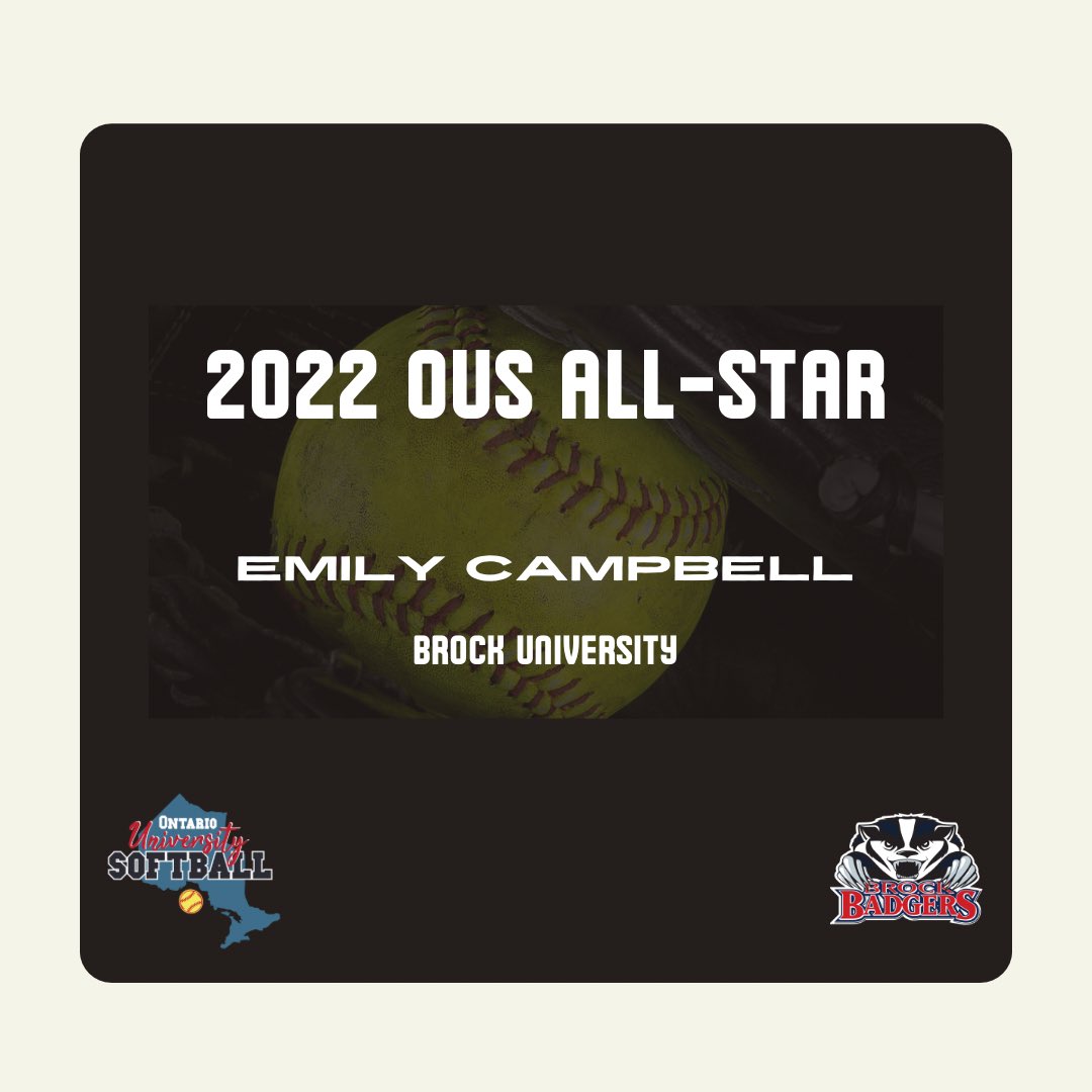 Ontario University Softball (@ous_softball) on Twitter photo FROM BROCK UNIVERSITY
Holly Hanchiruk & Emily Campbell
<a href="/BadgerWSoftball/">Brock W Softball</a> <a href="/brockbadgers/">Brock Badgers</a>
#OUSallstars FROM BROCK UNIVERSITY
Holly Hanchiruk & Emily Campbell
<a href="/BadgerWSoftball/">Brock W Softball</a> <a href="/brockbadgers/">Brock Badgers</a>
#OUSallstars