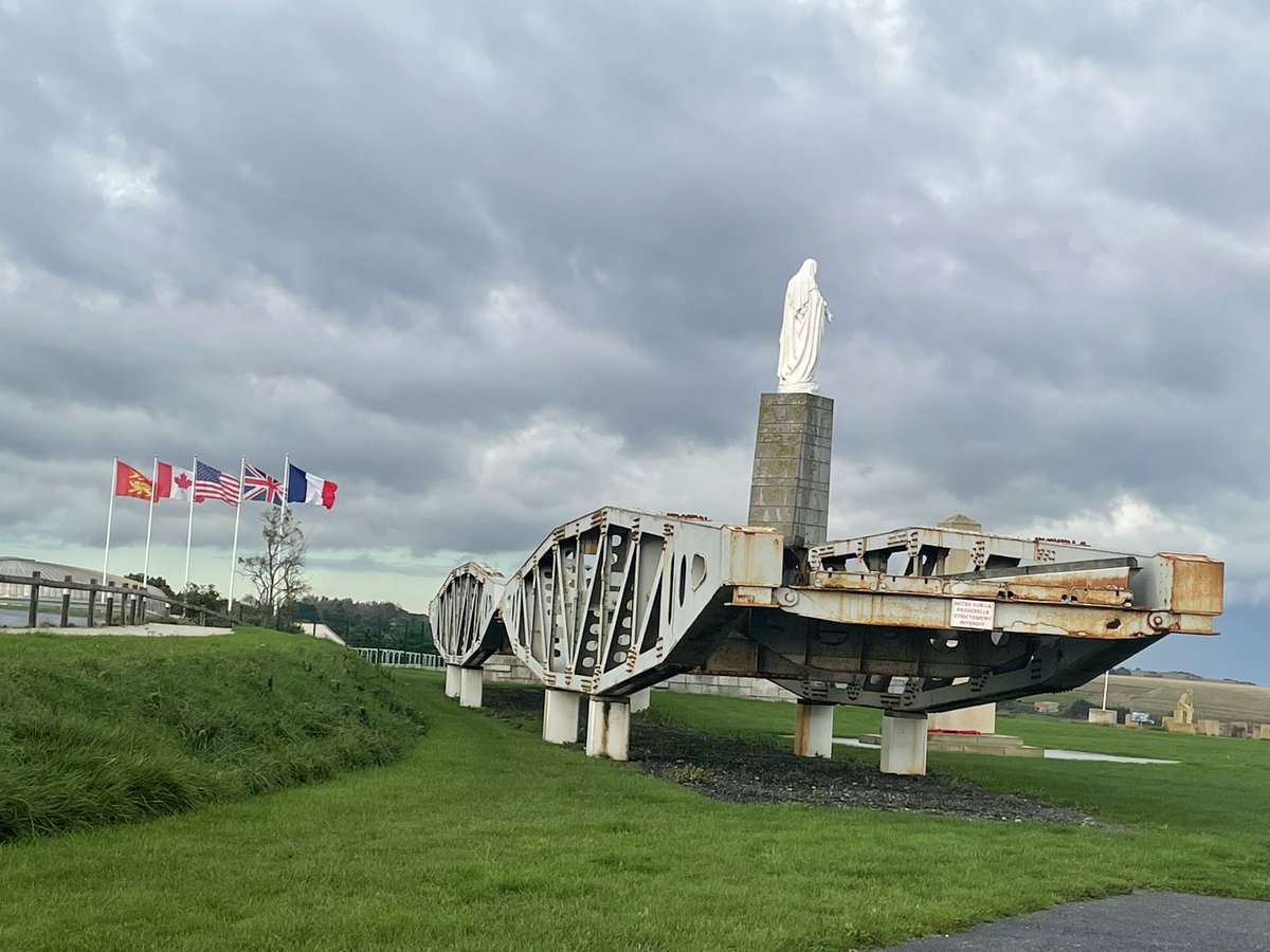 KimberKGTTU's tweet photo. Today was a day of remembrance and reverence as we toured the sites of D-Day. https://t.co/P7BsveIIj7