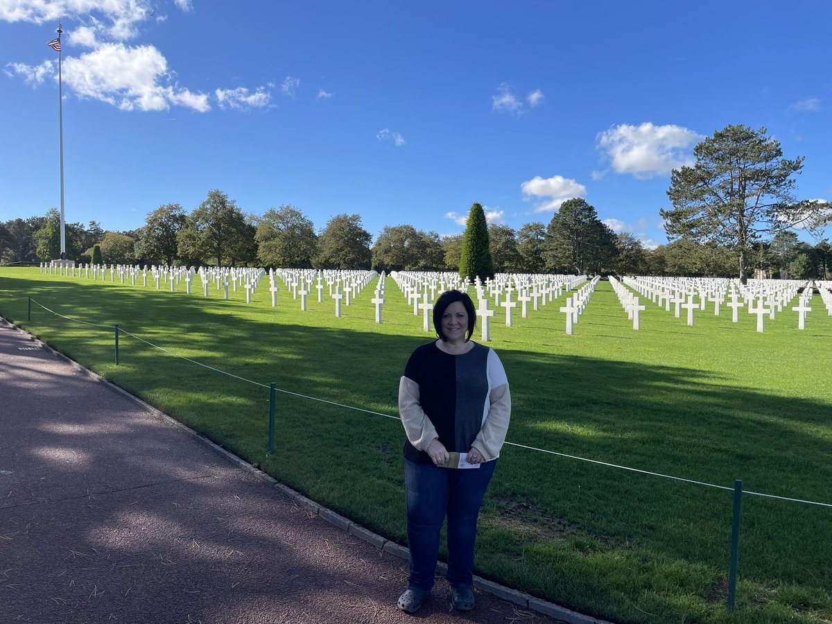 KimberKGTTU's tweet photo. Today was a day of remembrance and reverence as we toured the sites of D-Day. https://t.co/P7BsveIIj7