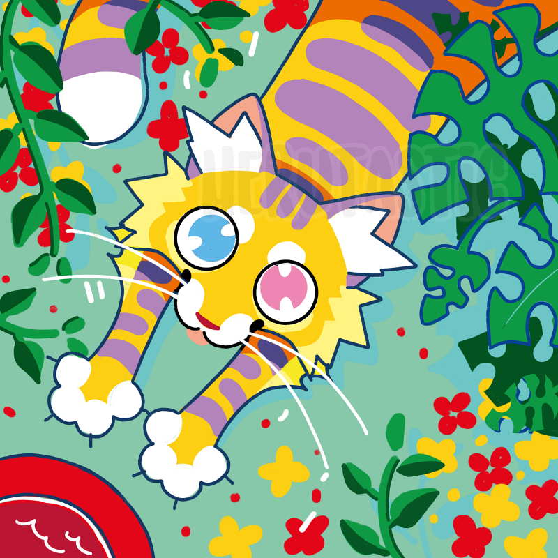 「I got some posca markers on my last trip」|Herumonのイラスト