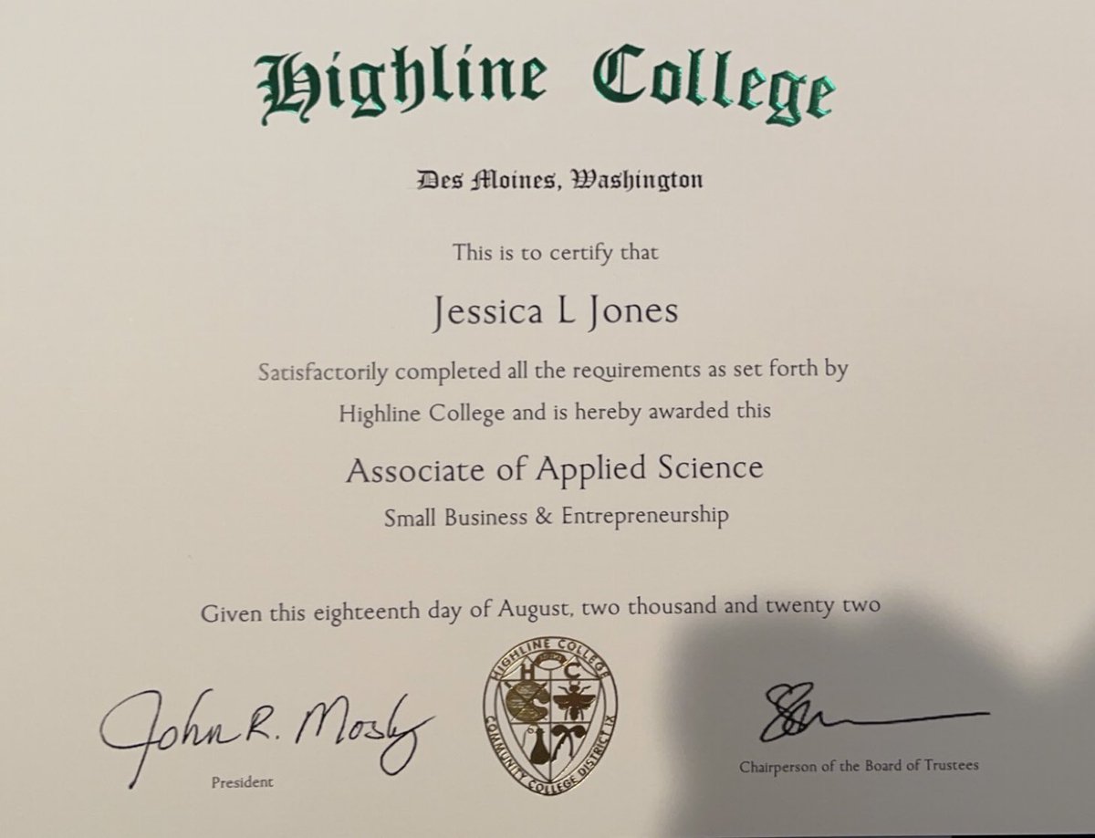 Been a long time… finally got my diploma in the mail 😁