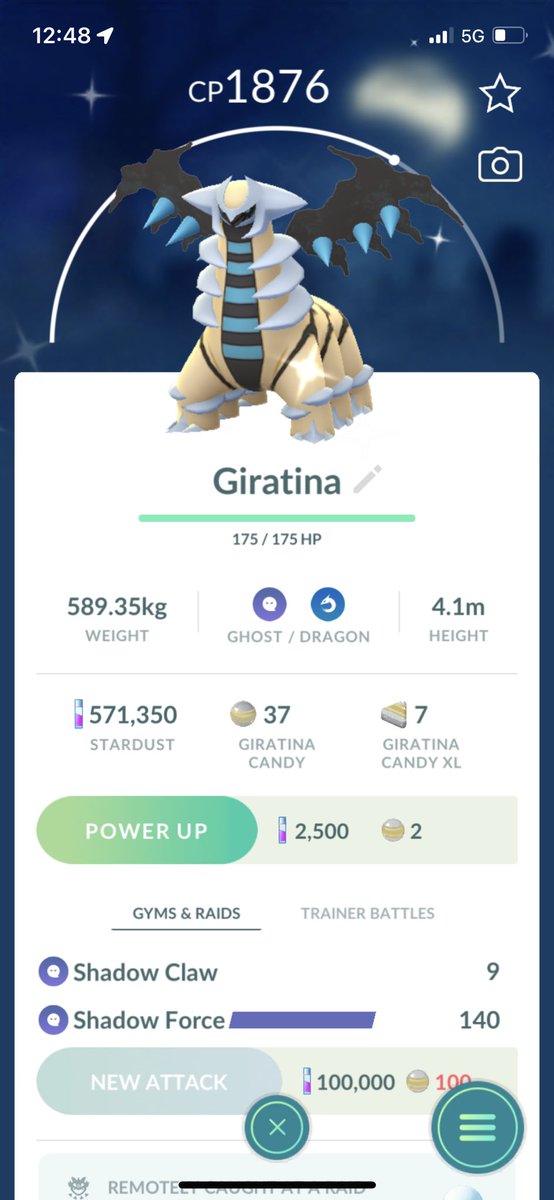 lil_boolio_626's tweet photo. Let’s go second Giratina raid for the win 🤩 … looks so amazing #PokemonGOraid #PokemonGOHalloween #PokemonGoApp #PokemonGo #ShinyPokemon https://t.co/9wSlTWNavg