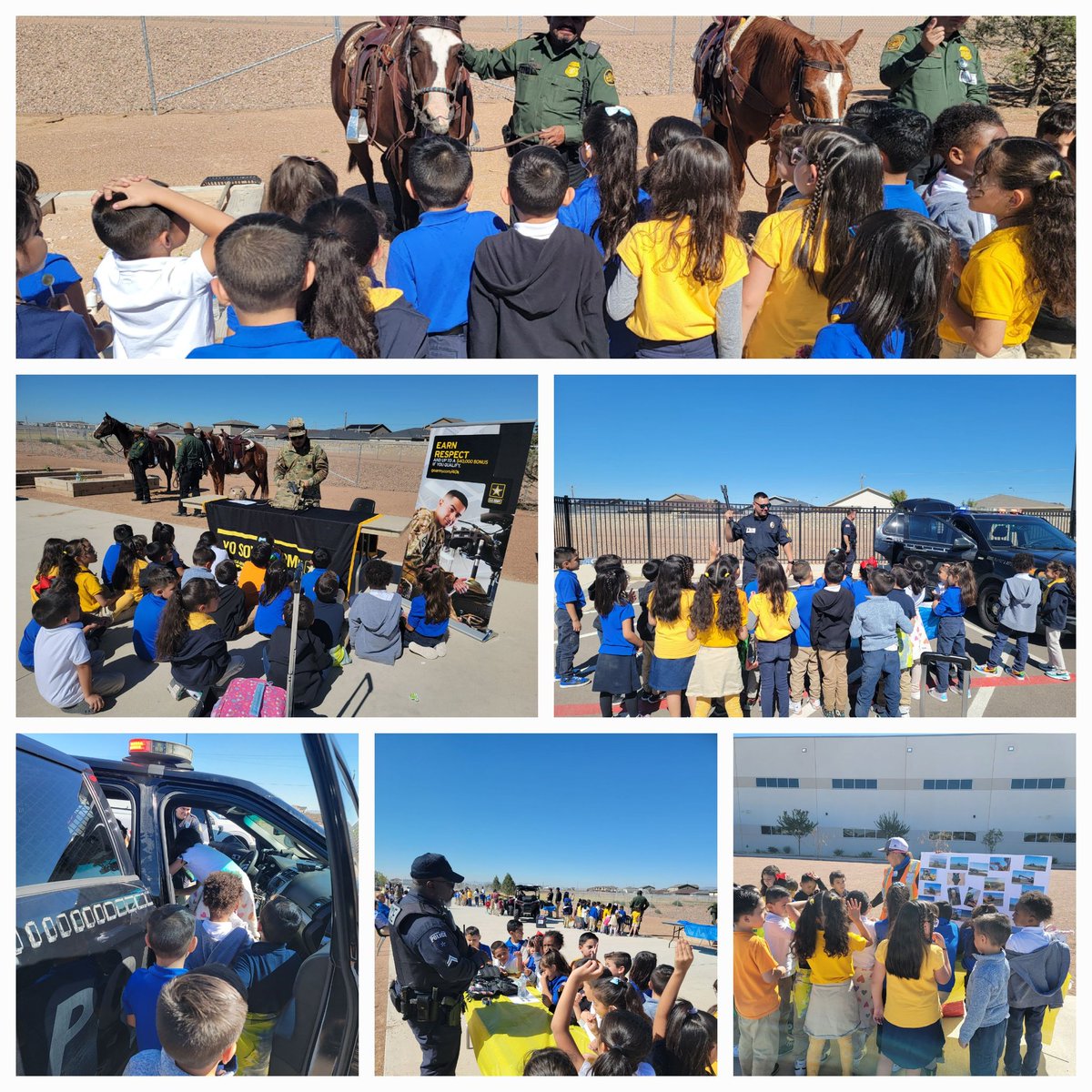 KSolis_BNES's tweet photo. Career Day at Ben Narbuth with our Jackrabbits!! Thank you to Mr. Chavez our greatest Counselor for organizing it!! #careerday https://t.co/iQHCK9lohh
