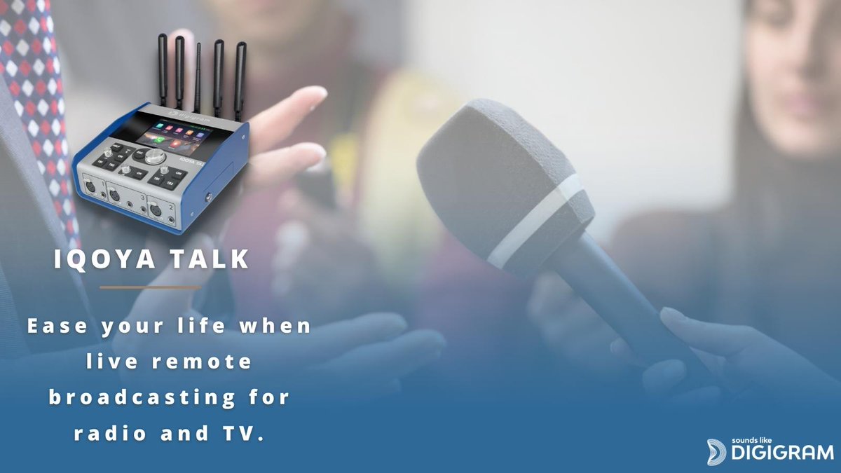 digigram's tweet photo. Meet our Super portable codec. 👌
Whenever, and always! Curious to know more ?
Find out why your portable audio codec is due for an upgrade, chat with our team for more, and check it out on this link here 👉 https://t.co/BYcxlbxKwK
#broadcast #Digigram #audio https://t.co/H2IhNir09c