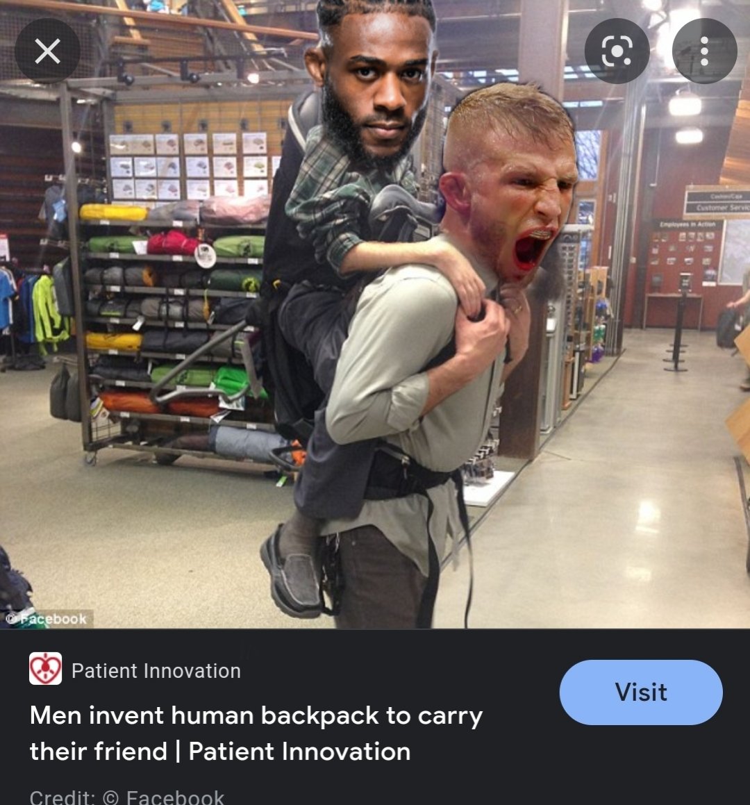 Axetrax's tweet image. #UFC280 @funkmasterMMA #humanbackpack
