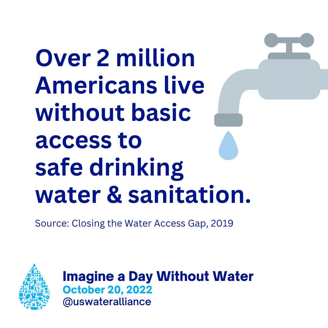 NRWA's tweet photo. Join NRWA  and the @USWaterAlliance as we come together today to commemorate Imagine a Day Without Water – a National Day of Action that brings together community leaders and policymakers to advance more equitable water investment. https://t.co/X7uY9rQben https://t.co/ClIJfNuUYc
