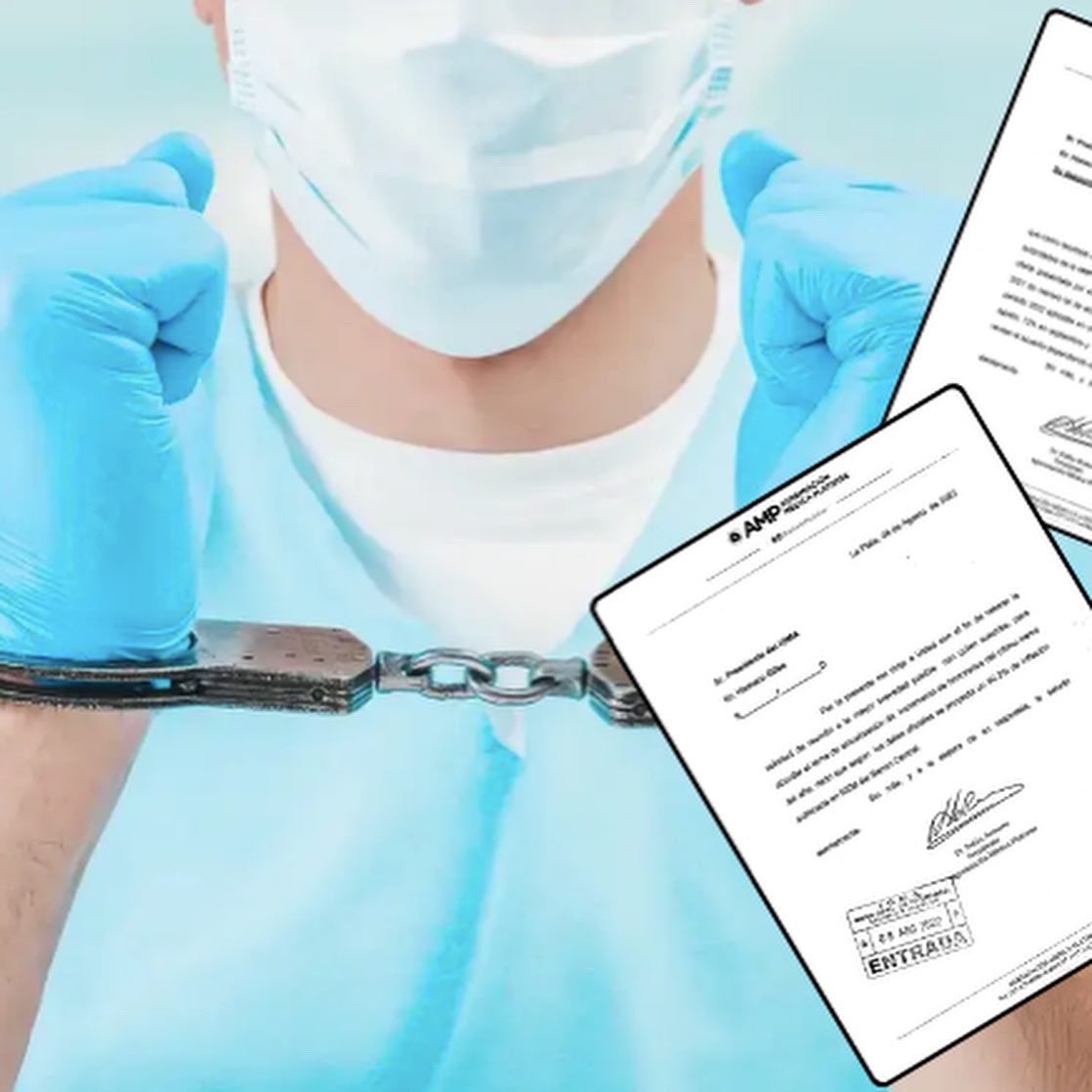 ameplaoficial's tweet photo. Por medio de la presente demostraremos que la Agremiación Médica Platense siempre ha expresado su voluntad de diálogo con @IOMAgba mediante la solicitud reiterada de reuniones con el fin de arribar a un acuerdo y evitar cualquier tipo de conflicto.
@marianocard https://t.co/kzploejmqE