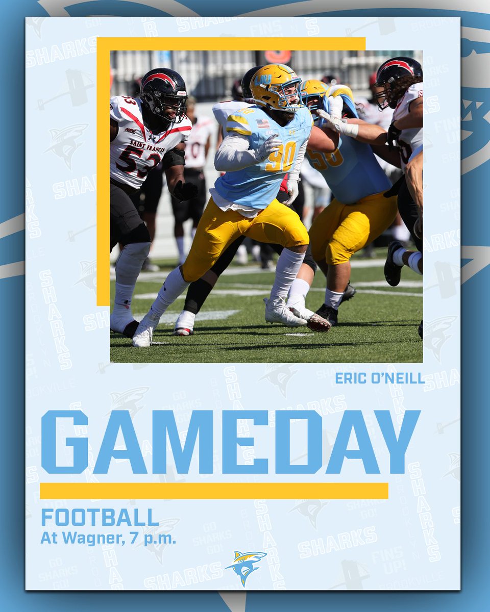 🏈: at <a href="/Wagner_Football/">Wagner College Football</a> 
🗓️: 7 p.m. 
💻: liuathletics.com/sidearmstats/f…
📺: espn.com/watch/player/_…