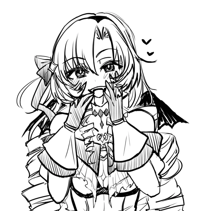乗り遅れないようにハロウィンっぽい絵をだな…。
ハロウィン・・・・? 