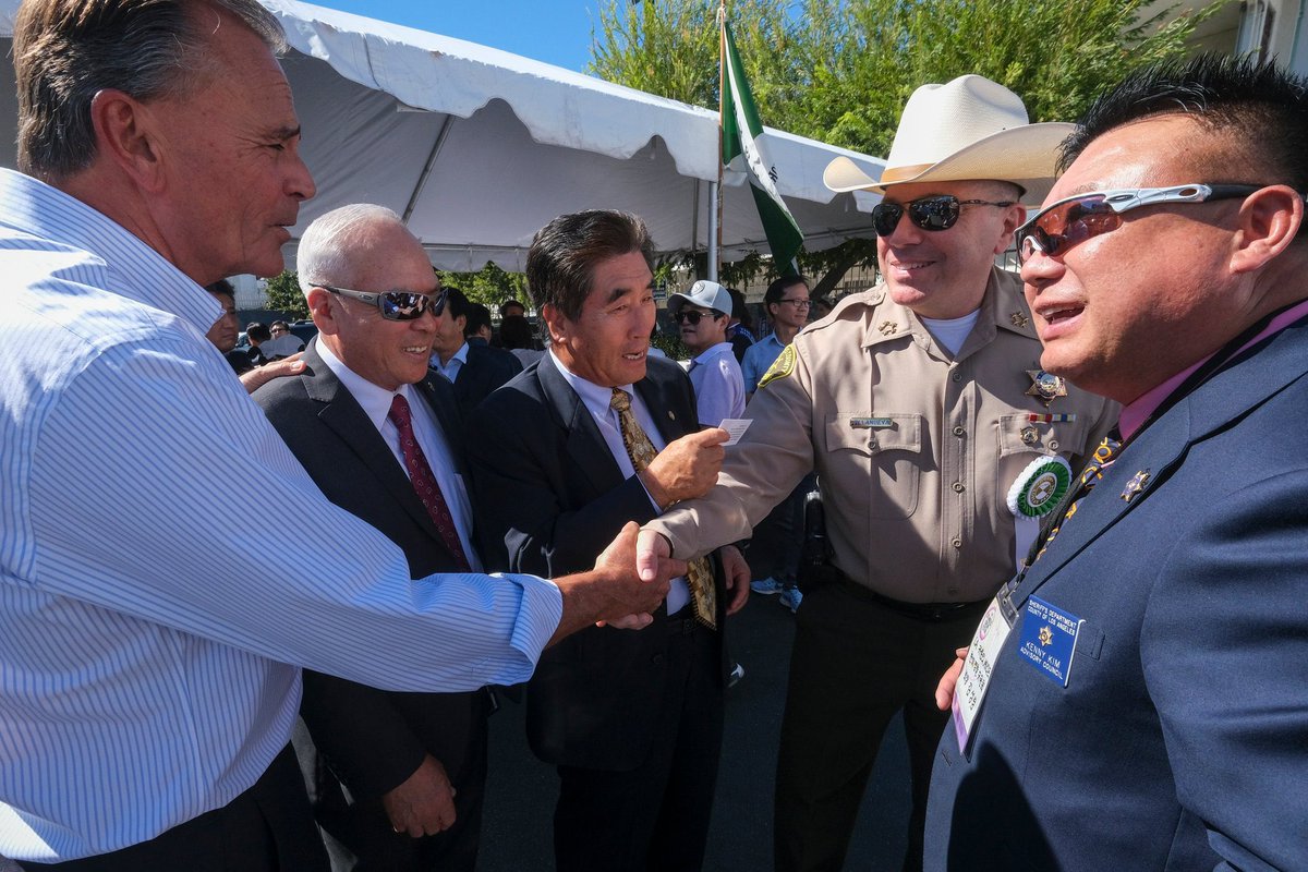 Here’s Daddy Rick with LASD Gang legend Alex V last month:
