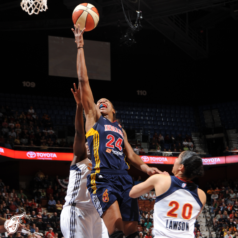 IndianaFever's tweet photo. by winning the series 2-1 over Connecticut, #Fever2012 claimed the Eastern Conference Championship &amp; secured their berth in the #WNBAFinals

stat leaders for the series included Katie Douglas with 17.7 PPG &amp; 1.7 APG and @Catchin24 16.7 PPG &amp; 8.7 RPG