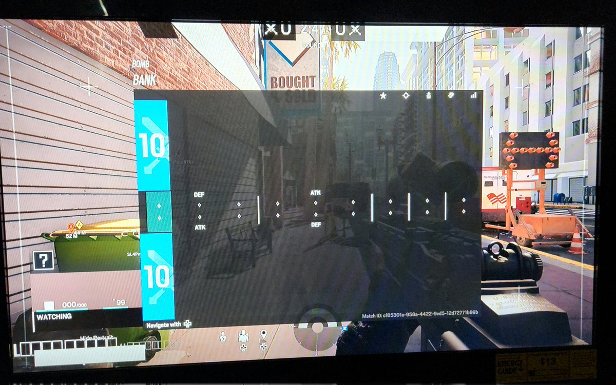 Ish9988's tweet photo. @Ubisoft trying to get my ranked matches in for the season after a brief break. What is this? Happened in 2 of my 5 games now. https://t.co/oJiofIBGnN