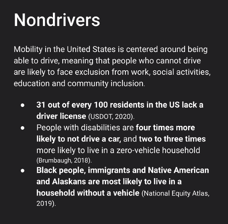 americawalks's tweet photo. Who are #nondrivers? How do we help? And how do you get more than 100 local elected officials and decision-makers to get out of their cars? @AnnaZivarts + @dismobility are sharing right now:
https://t.co/OBzlCr59Mx on https://t.co/pdZjJVHDPH