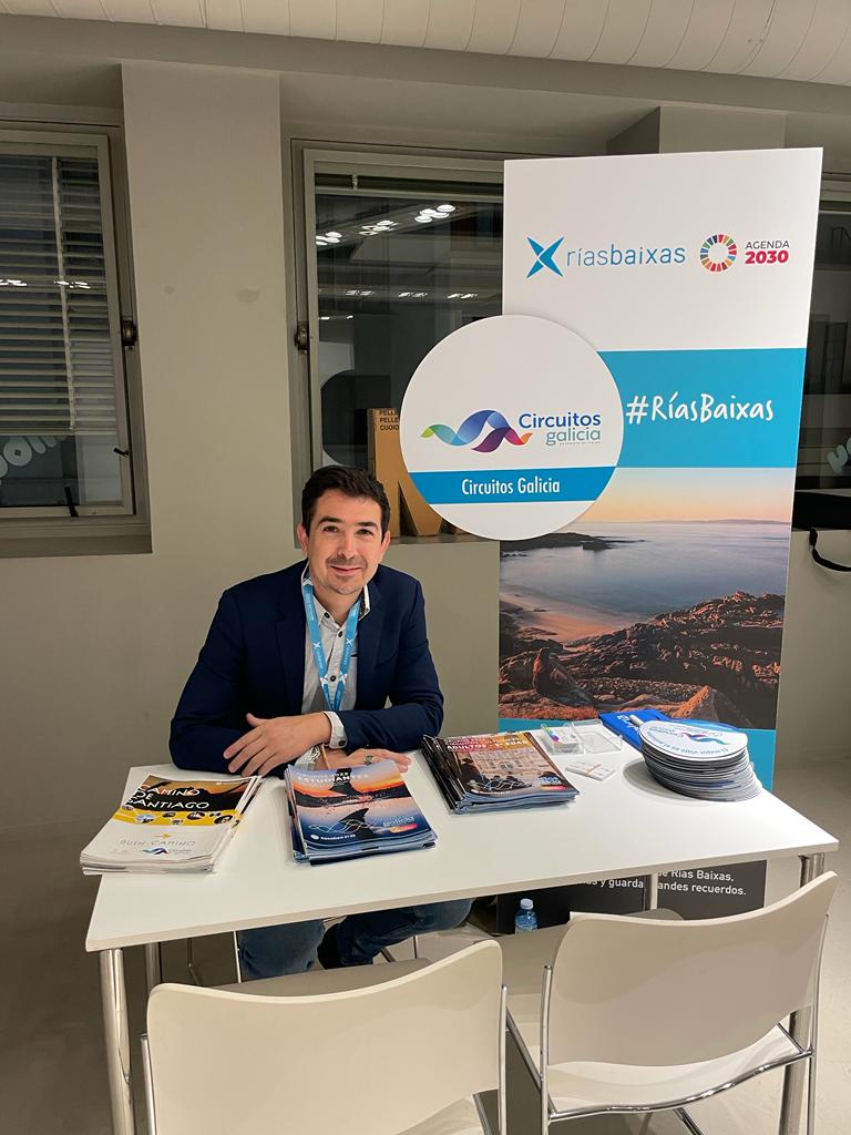 Qwaytravel's tweet photo. Hoy seguimos haciendo promoción de nuestros servicios en #Bilbao de la mano de la #diputaciondepontevedra y #turismoriasbaixas.
#circuitosgaliciaviajes #mayoristadeviajes #viajesengrupo #Xacobeo21_22 #caminaagaliciaengrupo #galiciaturismo #xuntadegalicia #atrega https://t.co/bNfSA4aURl