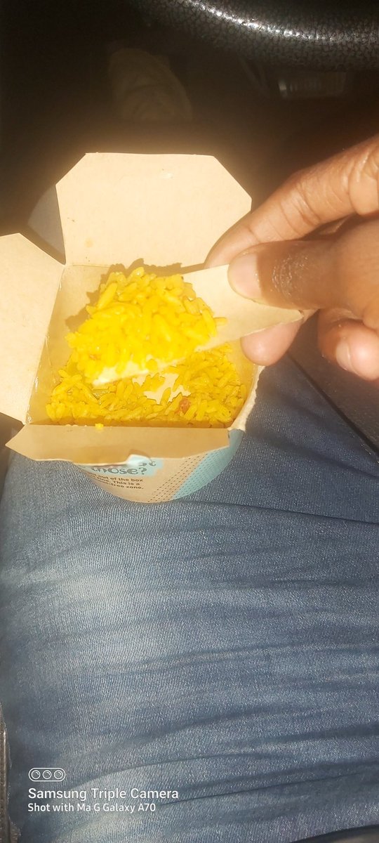 Magthedj's tweet photo. So @NandosSA #merlrose gave me a rice without a spoon again 🤔 https://t.co/qpL8mO3CXZ