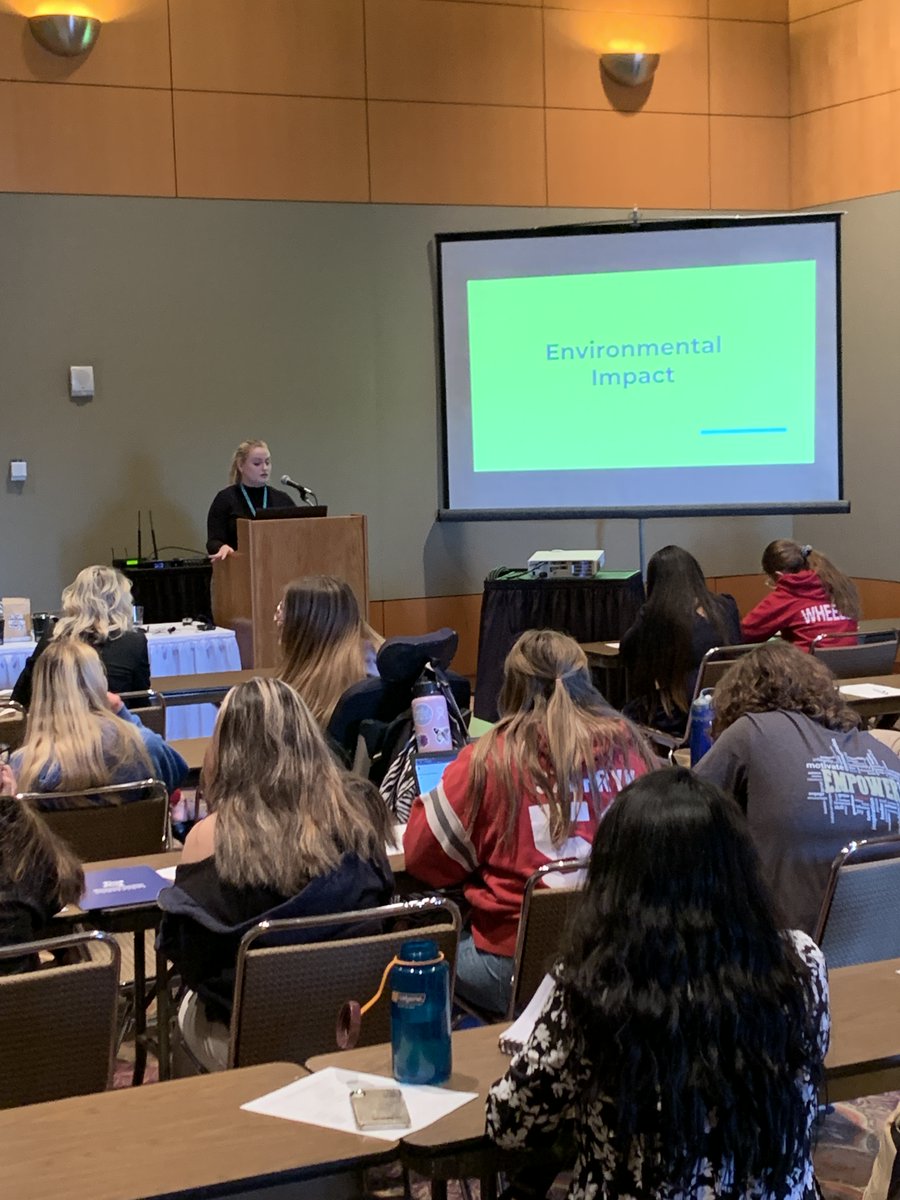 ANSRMN's tweet photo. ANSR's @MollySchuman is talking about the environmental impact of commercial tobacco today at #programsharing2022. DYK that the tobacco industry chops down approximately 600 million trees every year? More at https://t.co/rmeVJcZVlO @MNPrevention #growinghope https://t.co/I8QTdulzwq