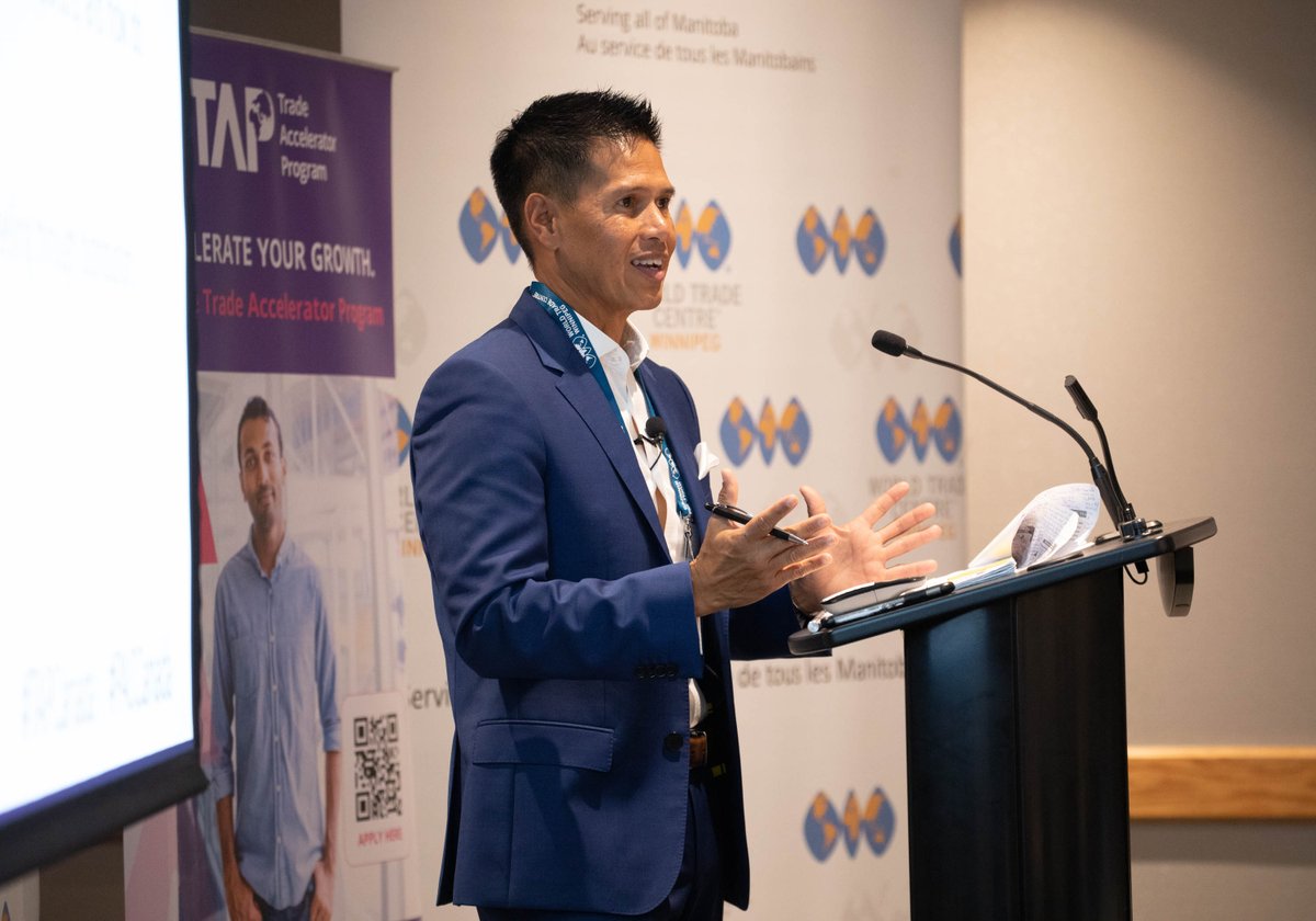 WTCWinnipeg's tweet photo. Here is a glimpse of the 1st day of TAP fall cohort 2022 organized and hosted by the World Trade Centre Winnipeg.
Thank you to the inspiring Manitoban entrepreneurs who have joined TAP. 
Thank you to our partners who made this cohort possible.
#WTCWinnipeg #TAPcanada https://t.co/46Gz1SHwCQ