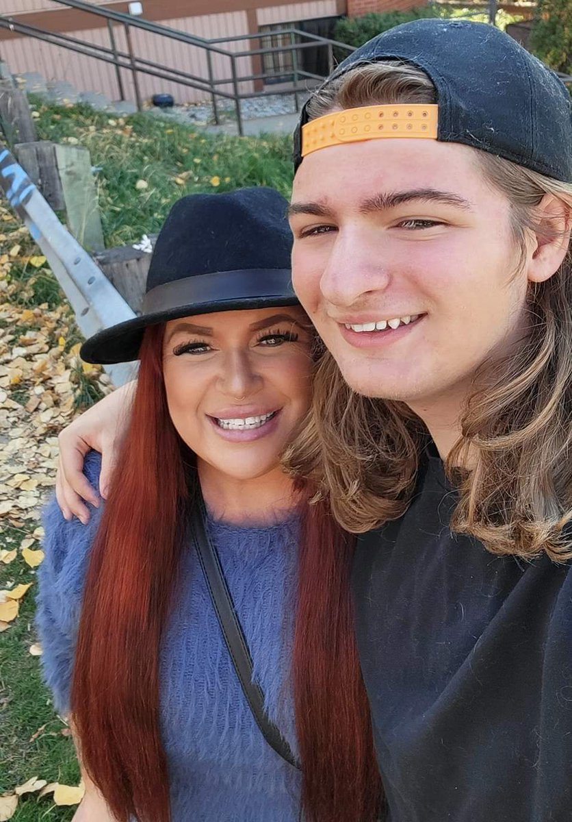 Sarahtoniel's tweet photo. Hi #MathewGoodBand these are the faces that you believe should be killed by AK47's. This is a picture of myself, a single mother, and her 14-year-old son. We are just 2 of the faces you wish death on. #cancelmathewgoodband https://t.co/8IWMFrJQlC