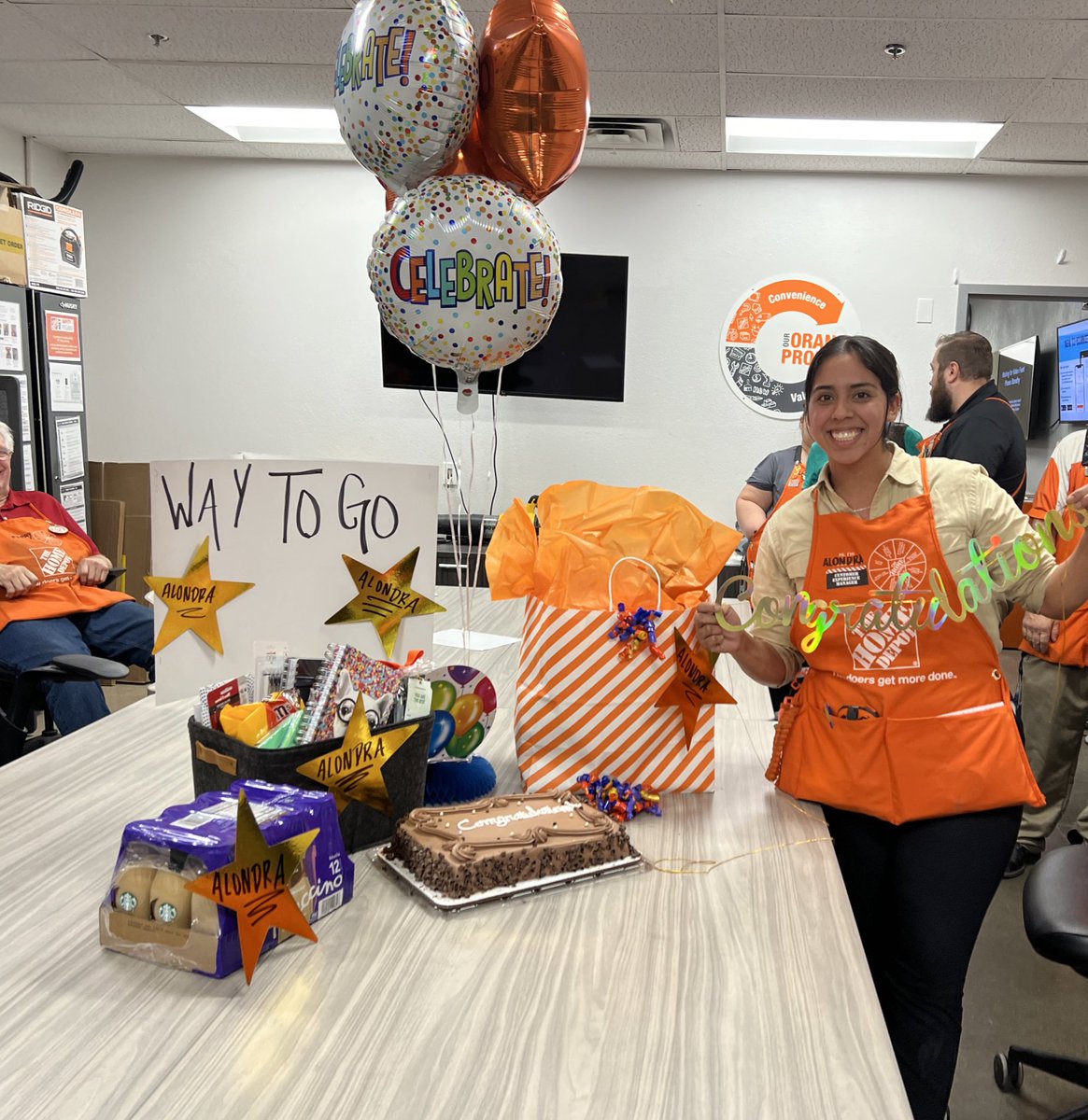 Life update: Promoted to ASM 🙌🏽
Beyond excited for this next chapter in my career 🧡