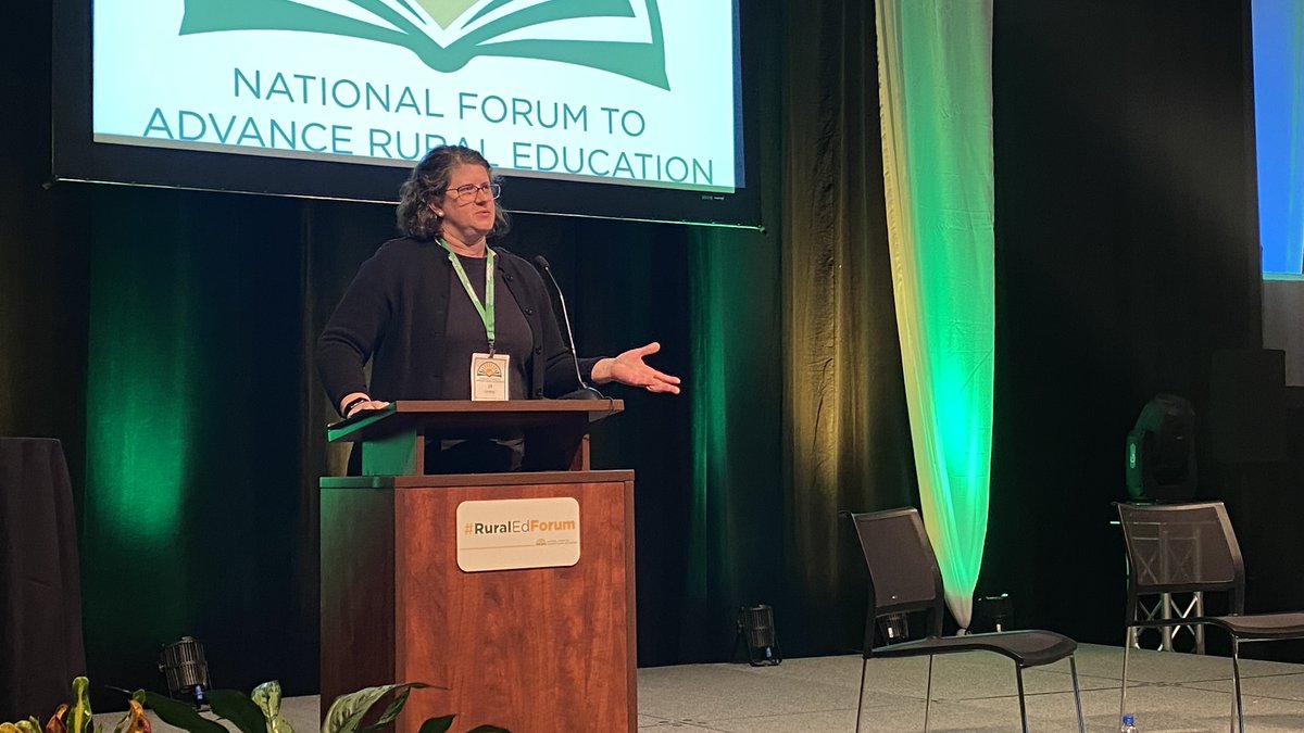 Thank you @DrJillUnderly from @WisconsinDPI for your remarks at 2022 #RuralEdForum. Green Bay’s hospitality has been warm and welcoming for our attendees.
