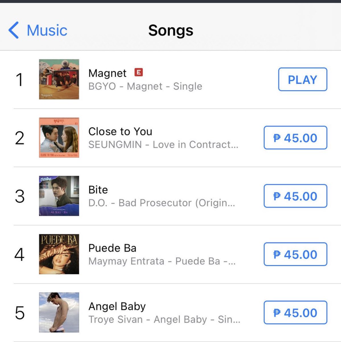 Jonathan Manalo (@jonathanmanalo) on Twitter photo Yahooo! 
#BGYO’s Magnet is #1!🔥🔥🔥🔥🔥Congratulations!!! <a href="/bgyo_ph/">BGYO_PH</a> @MykConchada <a href="/MatOlavides/">Mat Olavides</a> <a href="/bojamflipmusic/">Jumbo de Belen</a> awesome work!👏🏻👏🏻👏🏻 Yahooo! 
#BGYO’s Magnet is #1!🔥🔥🔥🔥🔥Congratulations!!! <a href="/bgyo_ph/">BGYO_PH</a> @MykConchada <a href="/MatOlavides/">Mat Olavides</a> <a href="/bojamflipmusic/">Jumbo de Belen</a> awesome work!👏🏻👏🏻👏🏻