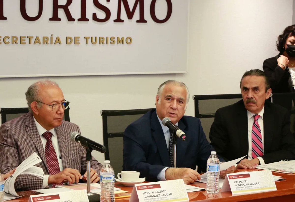 El secretario @TorrucoTurismo encabezó en su calidad de presidente, la Primera Sesión Ordinaria 2022 del Consejo Consultivo de Turismo, organismo de colaboración y participación conjunta entre los sectores público, privado y social.🇲🇽