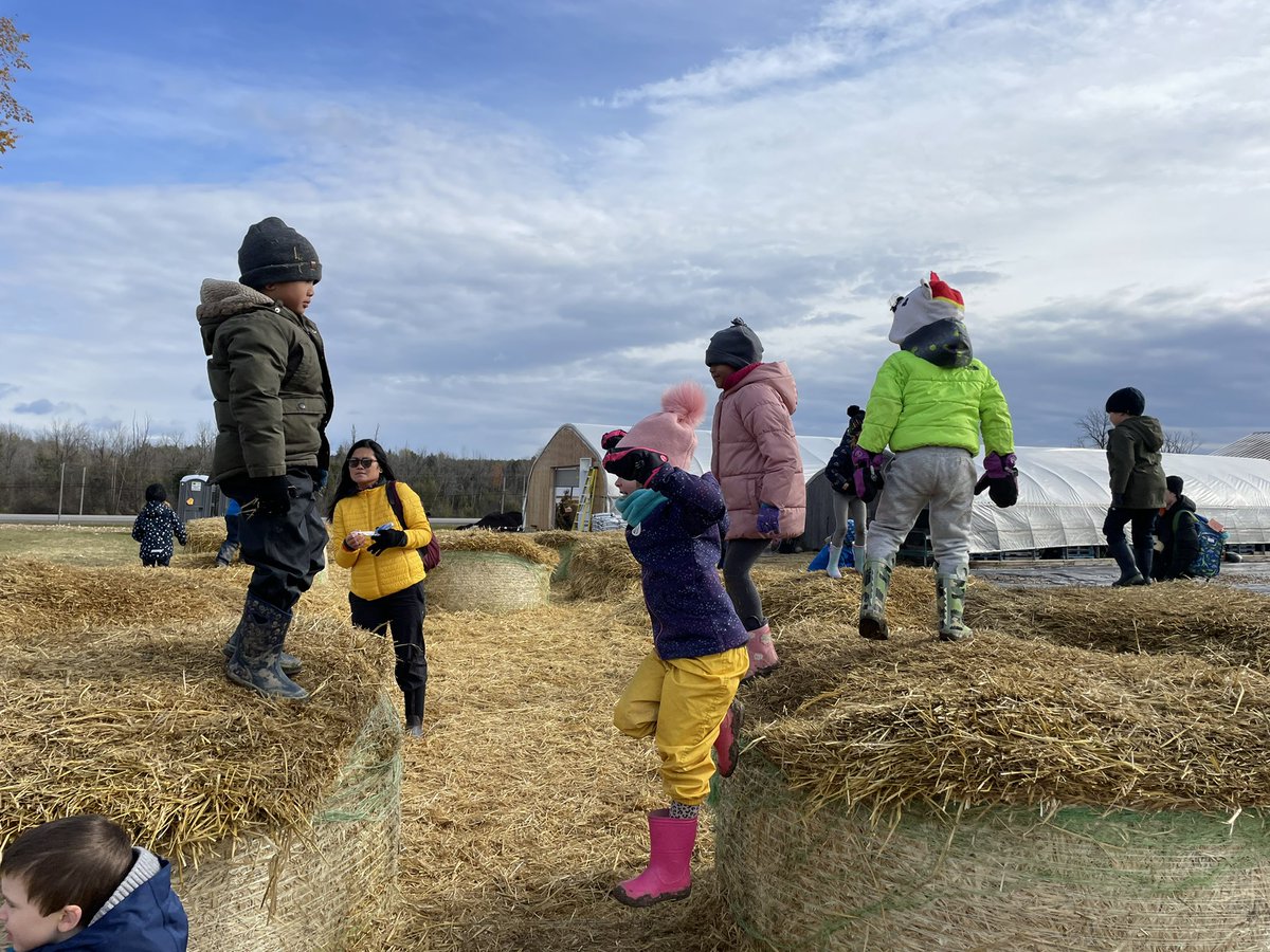 KindertownJS2's tweet photo. More haybale fun! https://t.co/JL782N33kp