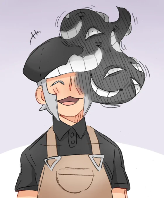 smiling with your whole face! #eldritchabominationau #submas 