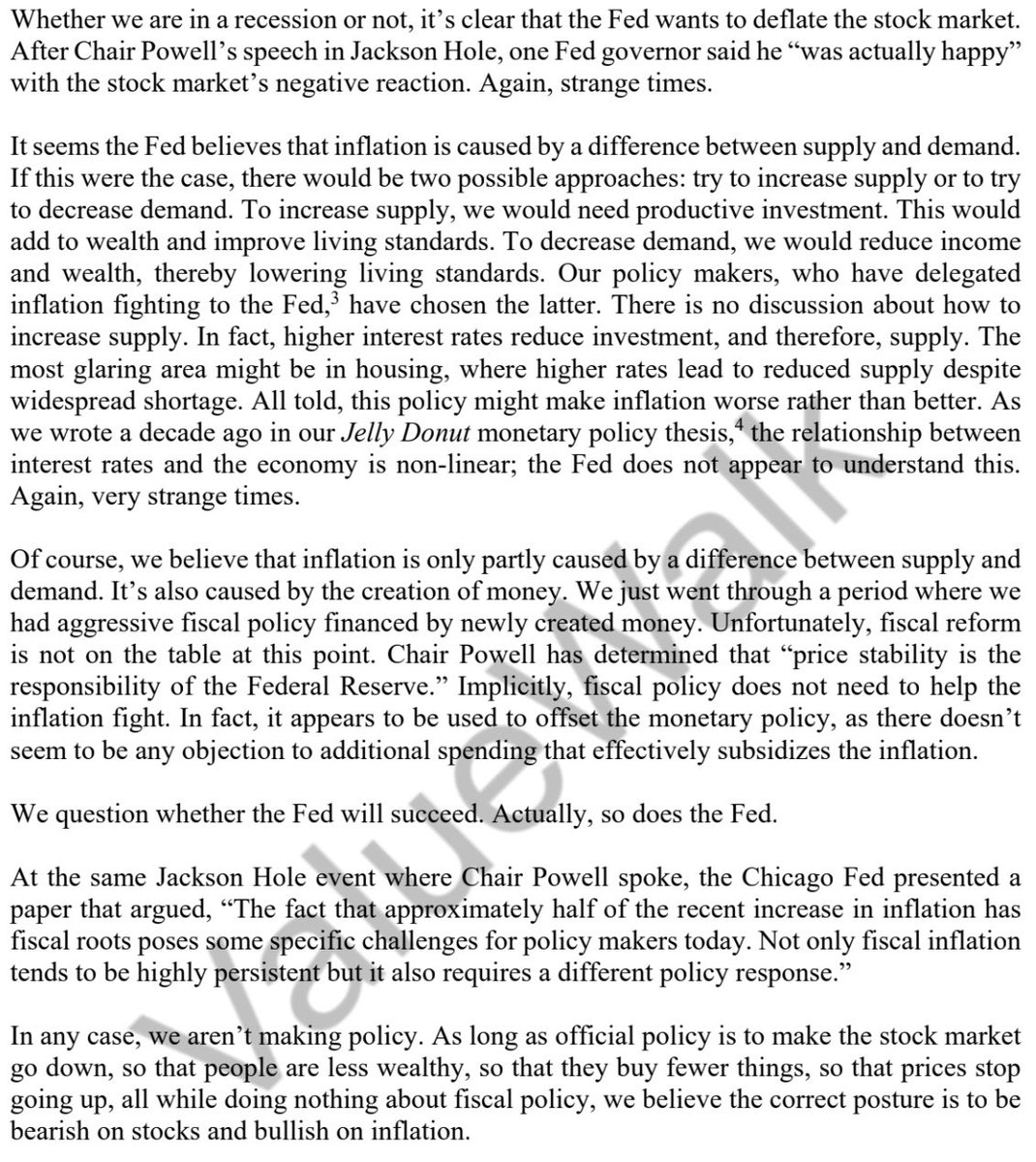 Einhorn on inflation and his positioning