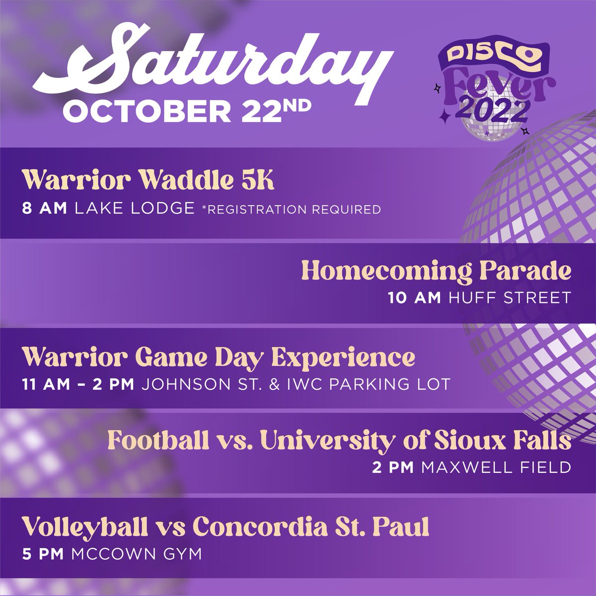 Saturday's Game Day Experience for Homecoming will be the biggest ever. Between vendors, student groups, reunions, and participants, we've got the longest list of attendees we've seen in the event's five year history. To top it off, @MissAmericaMN is making a special appearance!