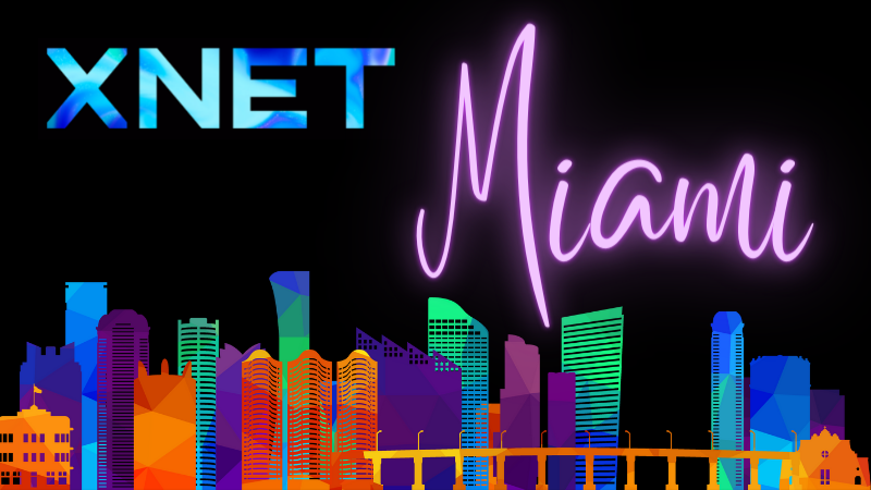 XNET_Mobile's tweet photo. 📢 We are opening more coverage clusters today and XNET node deployments are now available in our first city in the Sunshine State! 🏖️ Welcome, Miami!🌴 #XNET_Mobile 🚀 #xnet 🚀#getxnet 🚀#xnet #blockchain_carrier 🚀 https://t.co/Me2EtMDUJx