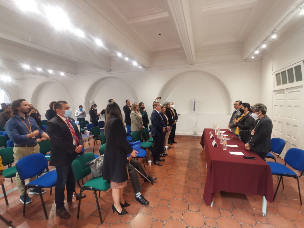DDU_UASLP's tweet photo. El día de hoy, se dio comienzo a la XIX Asamblea Anual de la Red de Organismos Defensores de Derechos Humanos, misma que se realizó en las instalaciones que próximamente albergará a la @DDU_UASLP Nos acompaño el acto, el Subsecretario de DDHH de @GobEdoSLP Mtro. Angel Santiago. https://t.co/krcj4GIWQj