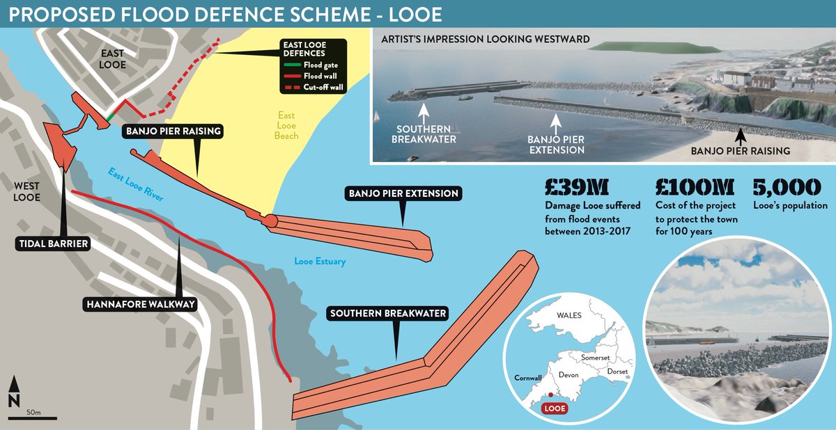 Hi <a href="/BBCSpotlight/">BBC South West</a>, great to see coverage of the #Looe Flood Defence scheme on Spotlight, but disappointed to see the significant #environmental impacts not mentioned, despite most interviews saying the preferred scheme is overkill… <a href="/LooeMCG/">LooeMCG</a> @CwallWildlife @WSP_UK