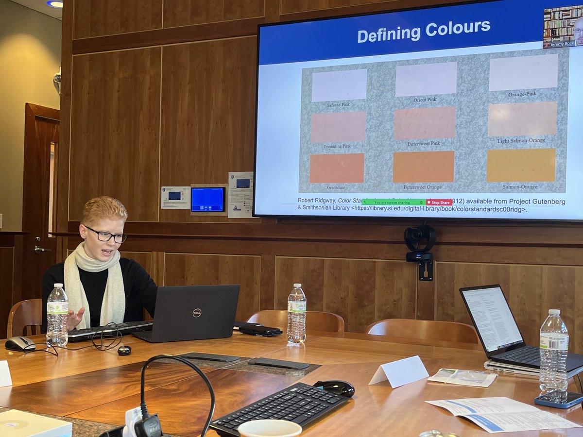 lexlanham's tweet photo. identifying colors correctly matters in seeking plant patents! @jocelynbosse #IProundtable @unhlaw https://t.co/jO4F02Ur2s
