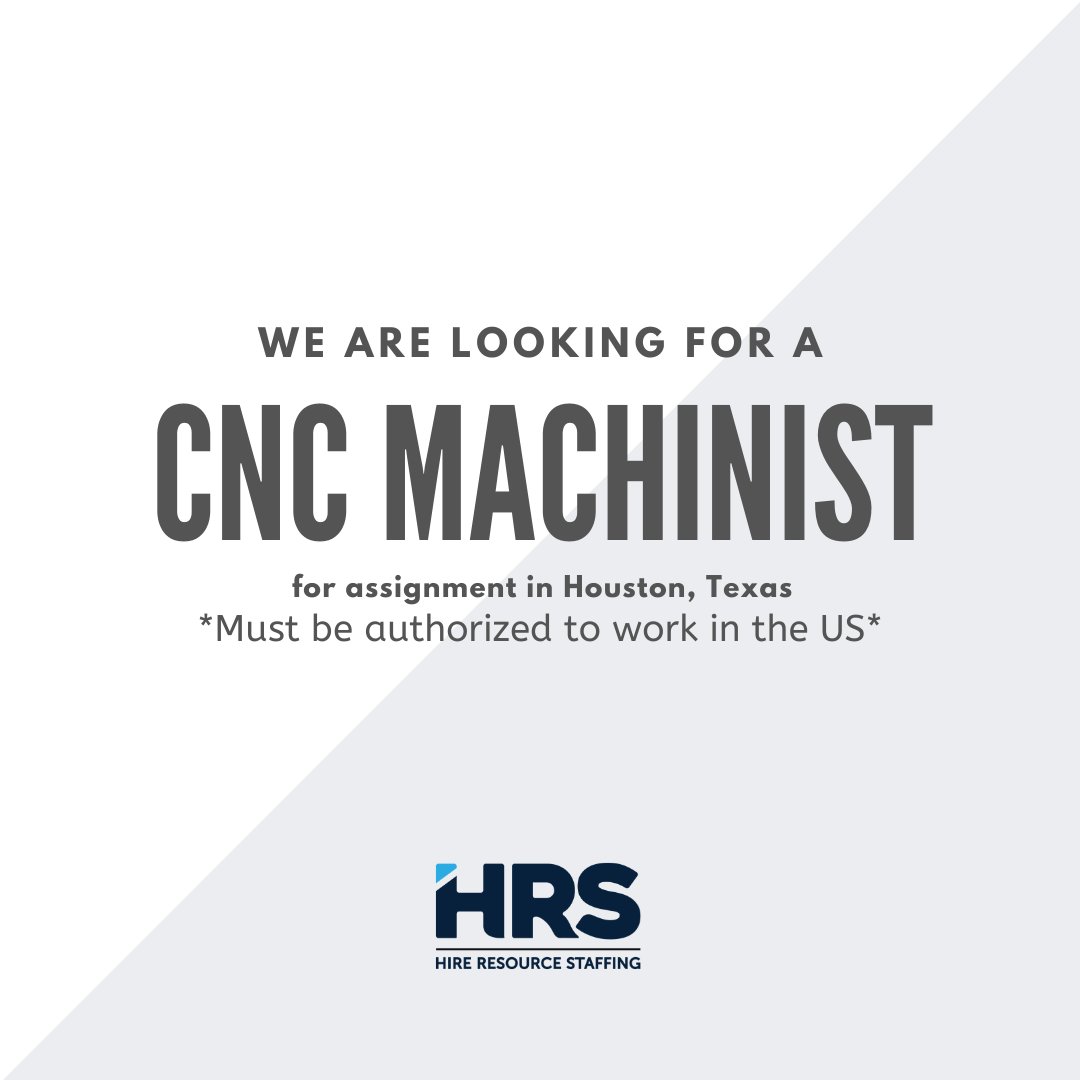 cnc machinist jobs houston