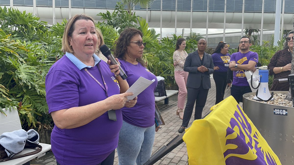 32BJ SEIU Florida tweet media