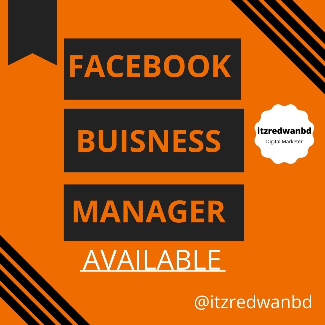 itzredwanbd's tweet image. Are you all set up with Facebook Business Manager?

If you have your own Facebook and Instagram business page, then eventually, you will need Facebook Business Manager.
Facebook&apos;s definition of a Business Manager:

&quot;Business Manager is a Facebook tool that helps you organize and
