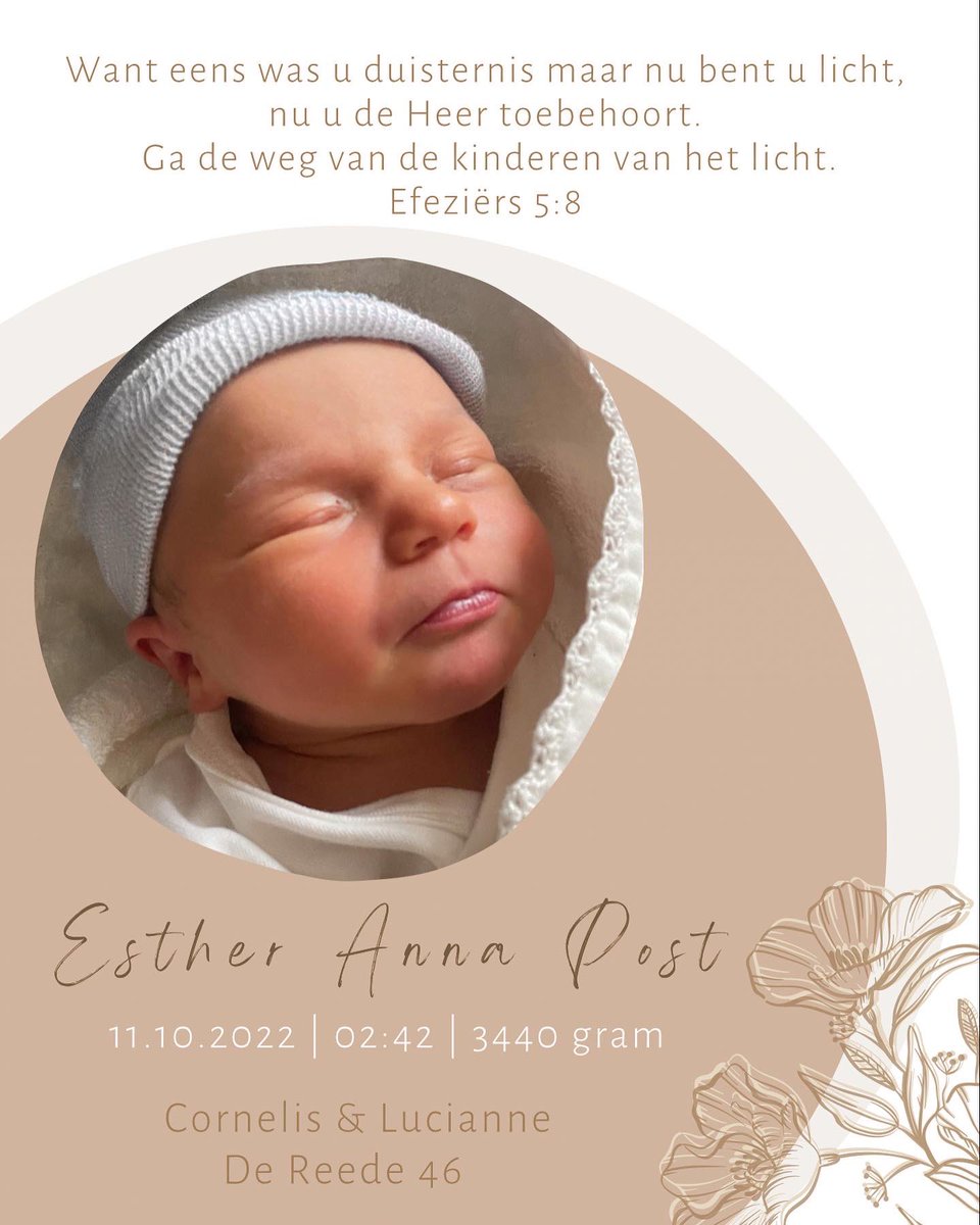 Mooiste schepseltje op aarde mogen ontvangen. ❤️ <a href="/cornelis2222/">cornelis</a>