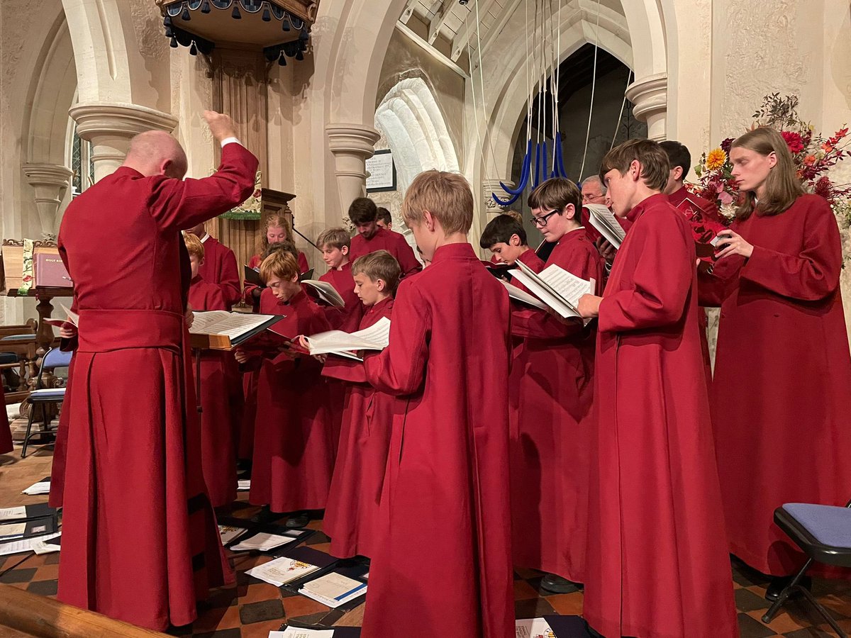One more Evensong for the Girl Choristers and one more Boys’ Rehearsal before a much deserved half term break after a very busy few weeks. We’ve welcomed a brilliant new team of Scholars, new Head Chorister teams as well as new boys and girls who’ve settled in brilliantly.